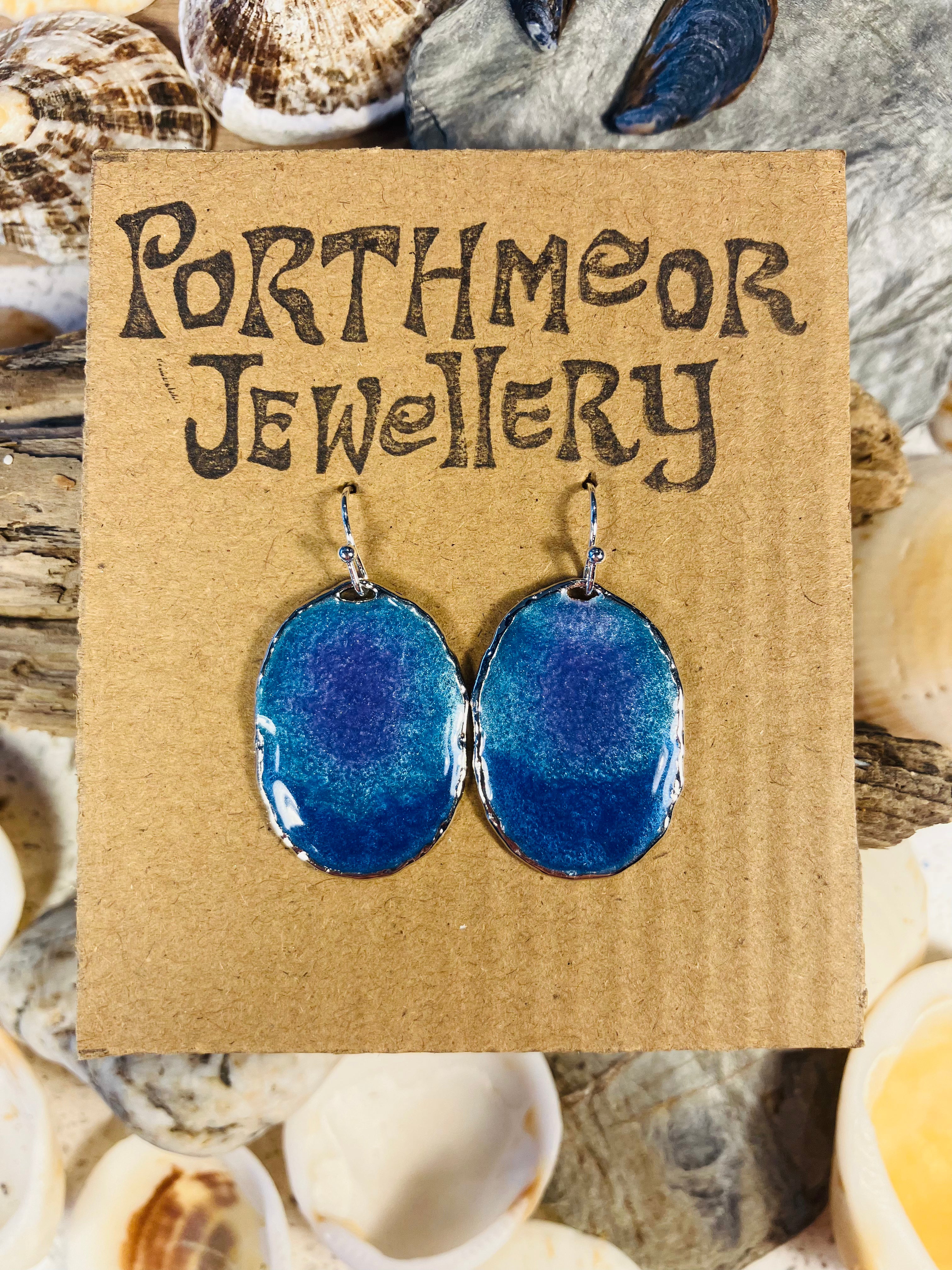 Hand Made Cornish Earrings.